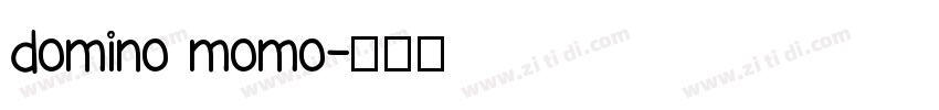 domino momo字体转换